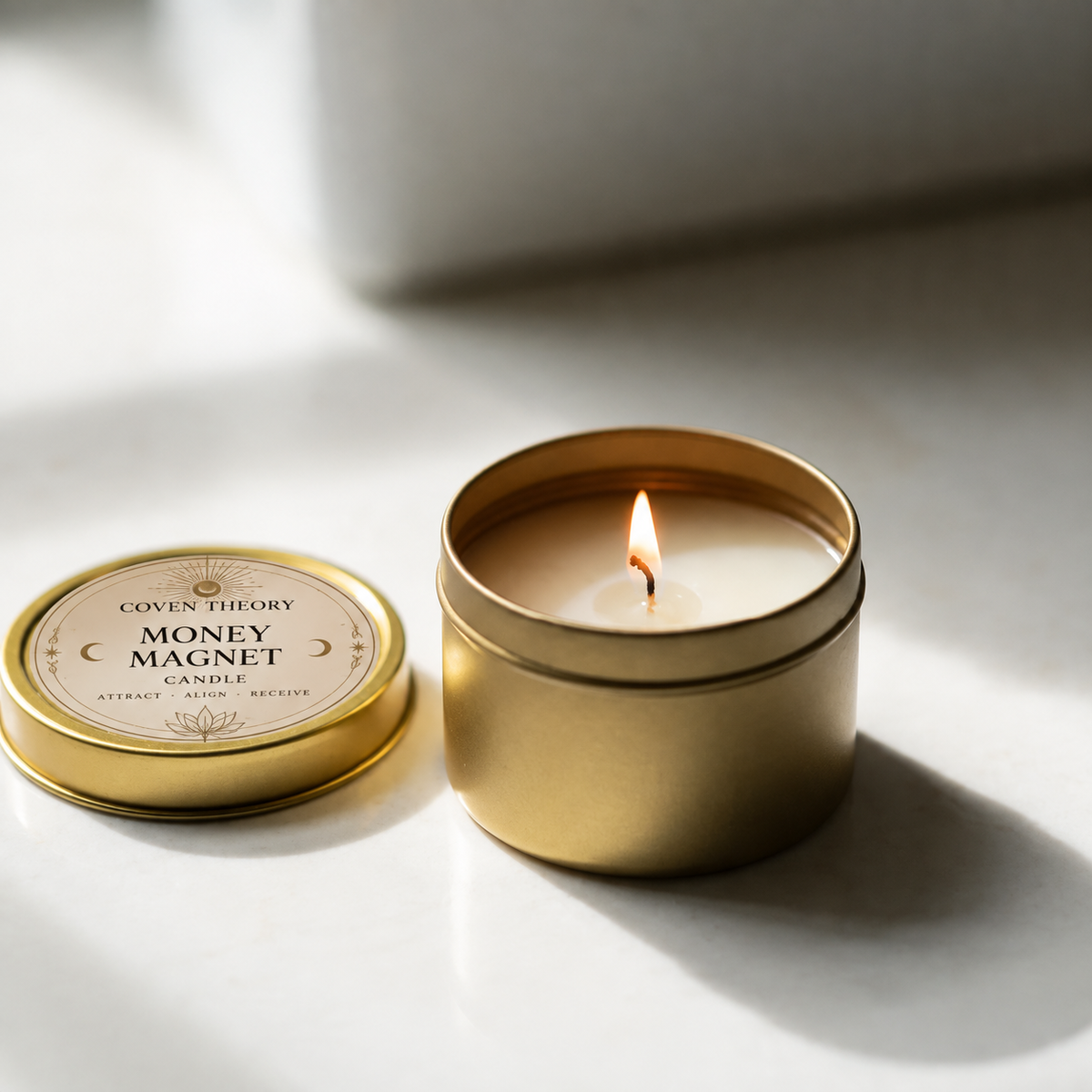 MONEY MAGNET RITUAL CANDLE